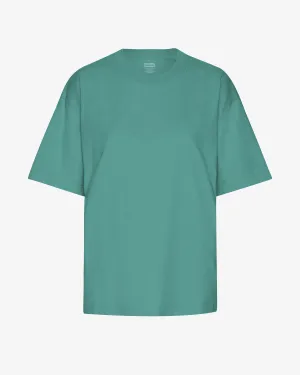 Oversized Organic T-Shirt - Pine Green