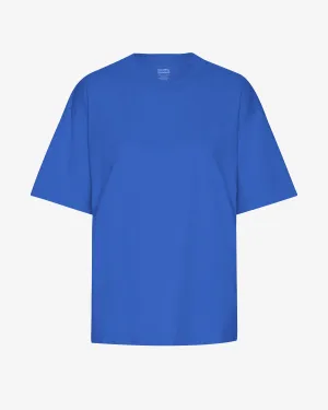Oversized Organic T-Shirt - Sapphire Blue
