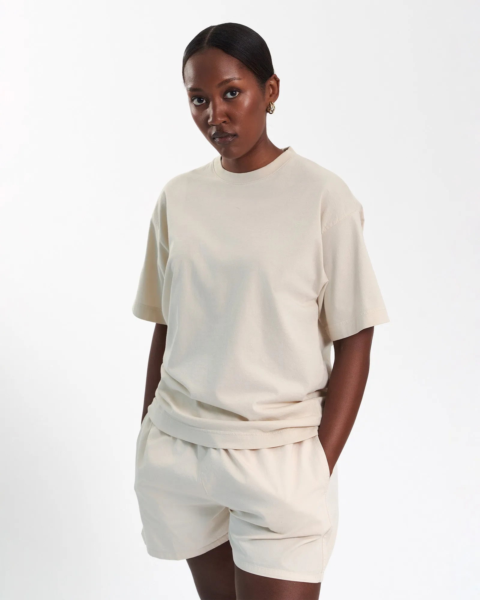 Oversized Organic T-Shirt - Scarlet Red