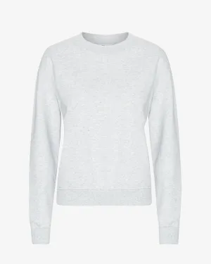 Women Classic Organic Crew - Snow Melange