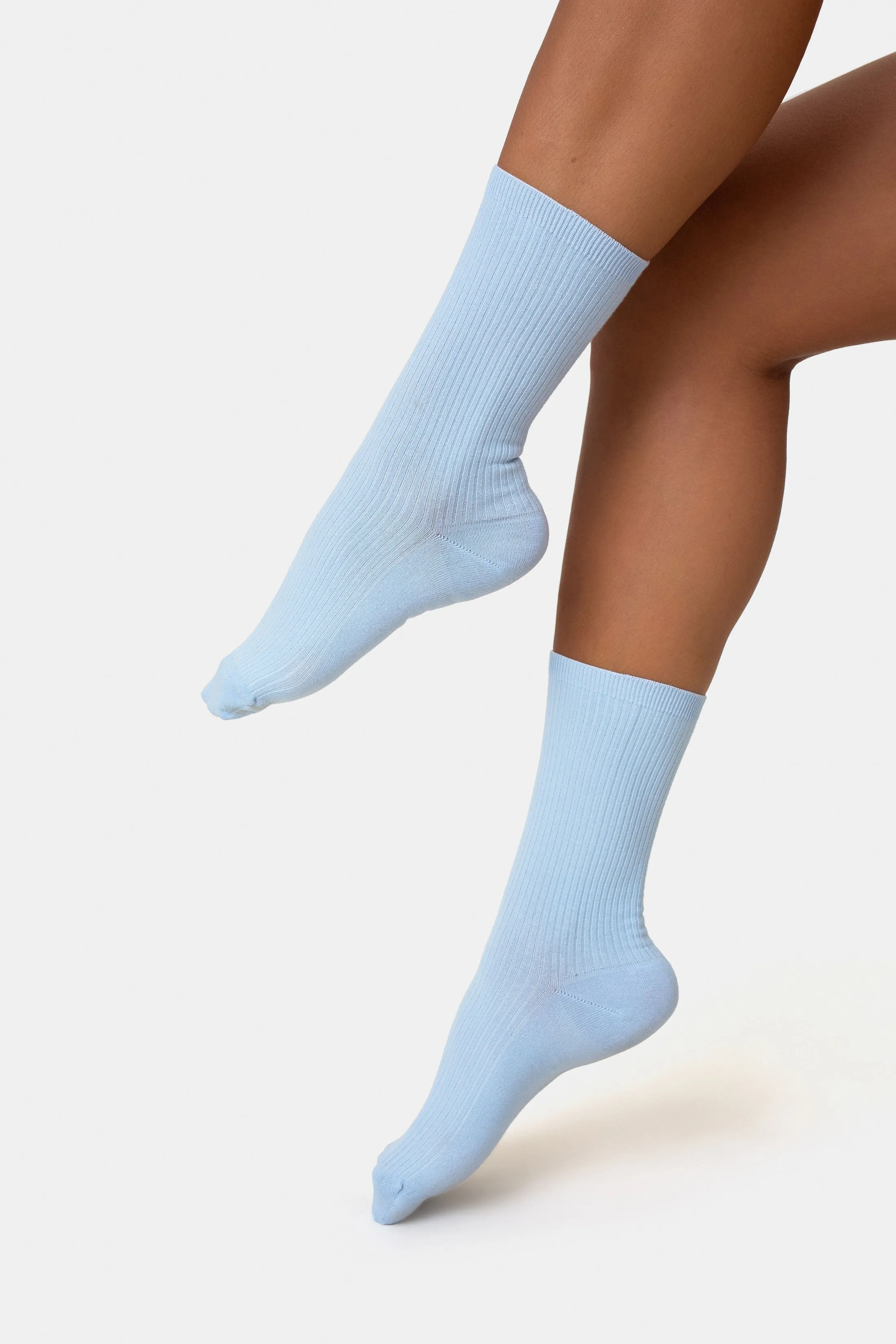 Women Classic Organic Sock - Burned Yellow