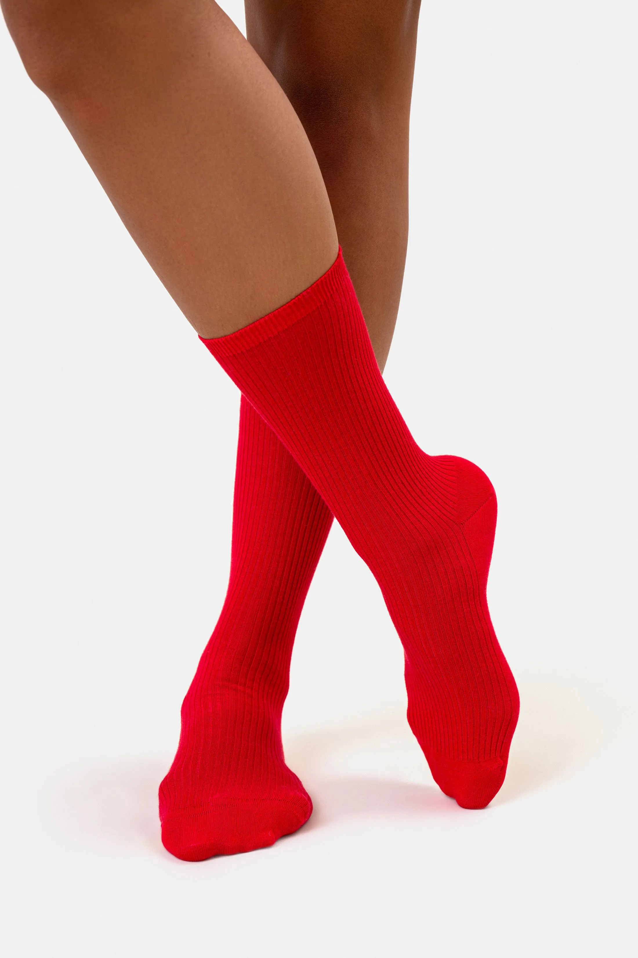 Women Classic Organic Sock - Polar Blue