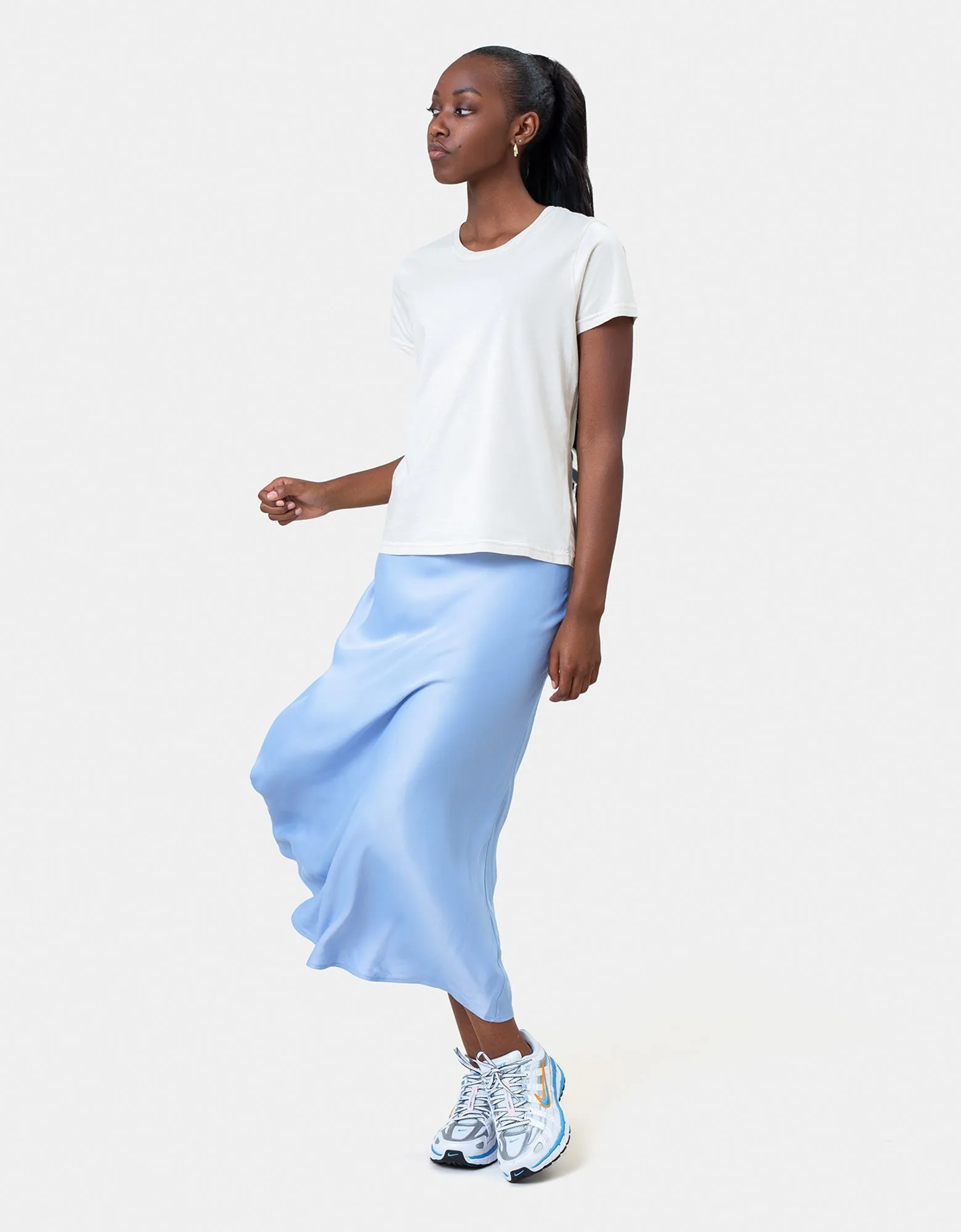 Women Light Organic Tee - Neptune Blue