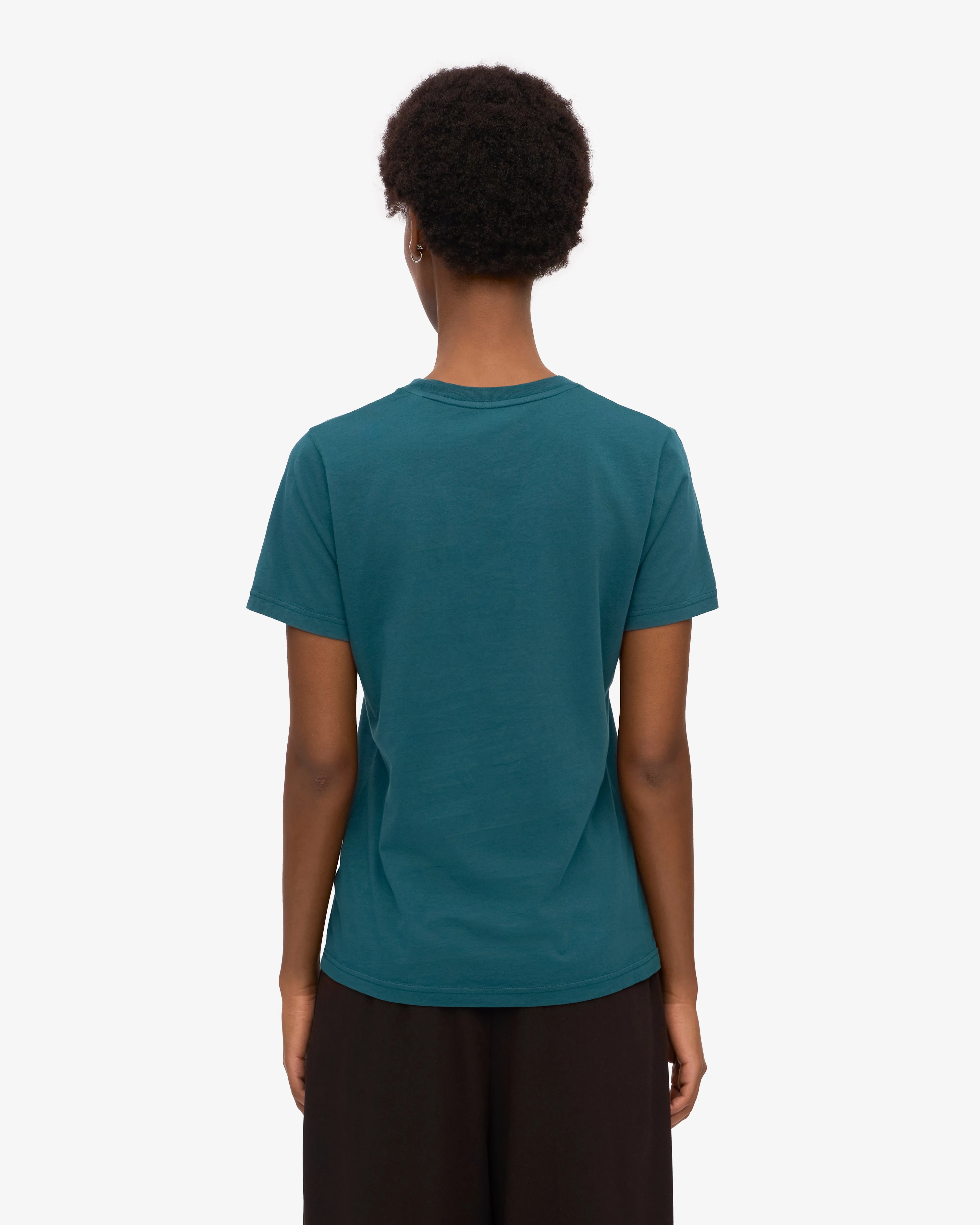 Women Light Organic Tee - Ocean Green