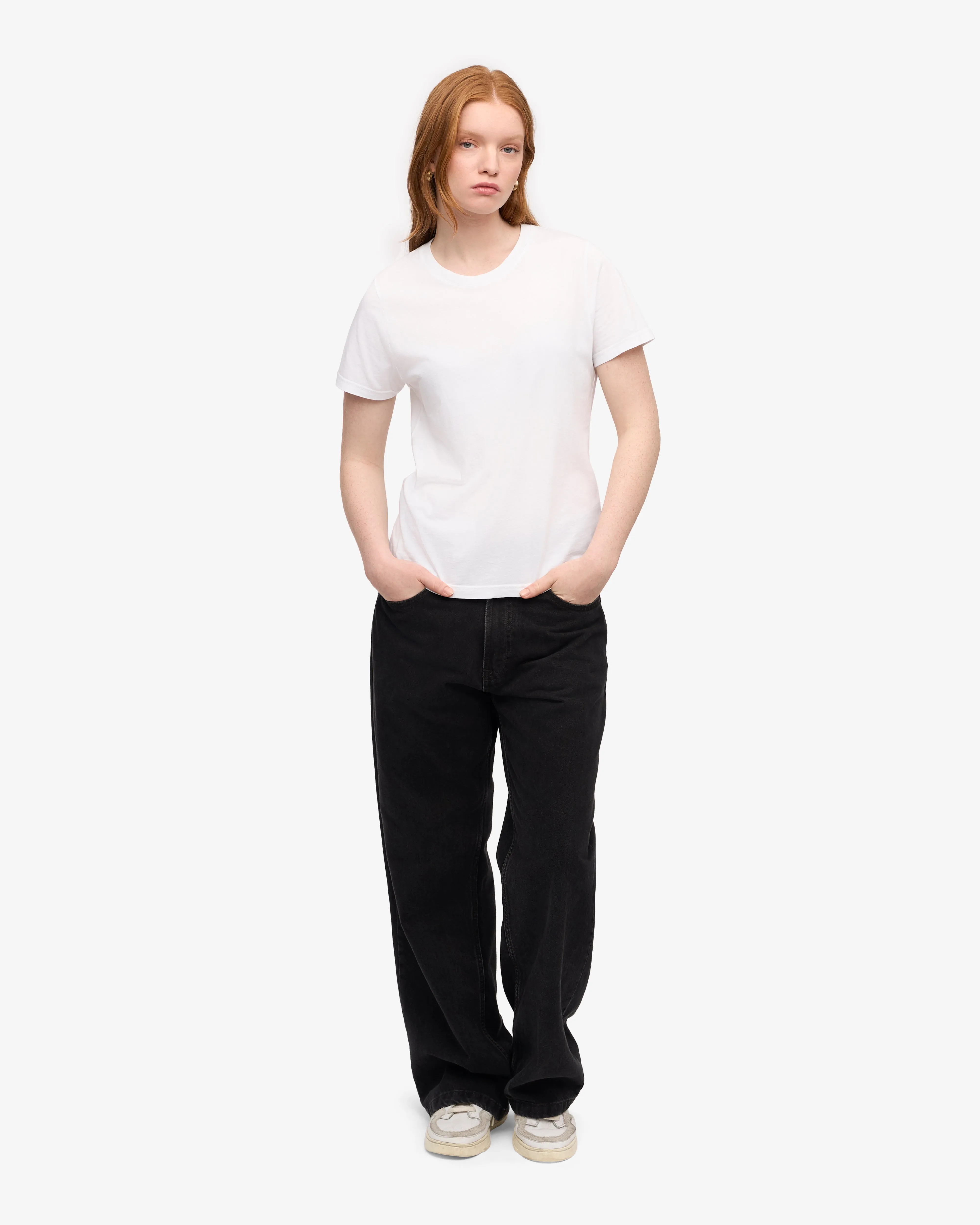 Women Light Organic Tee - Optical White