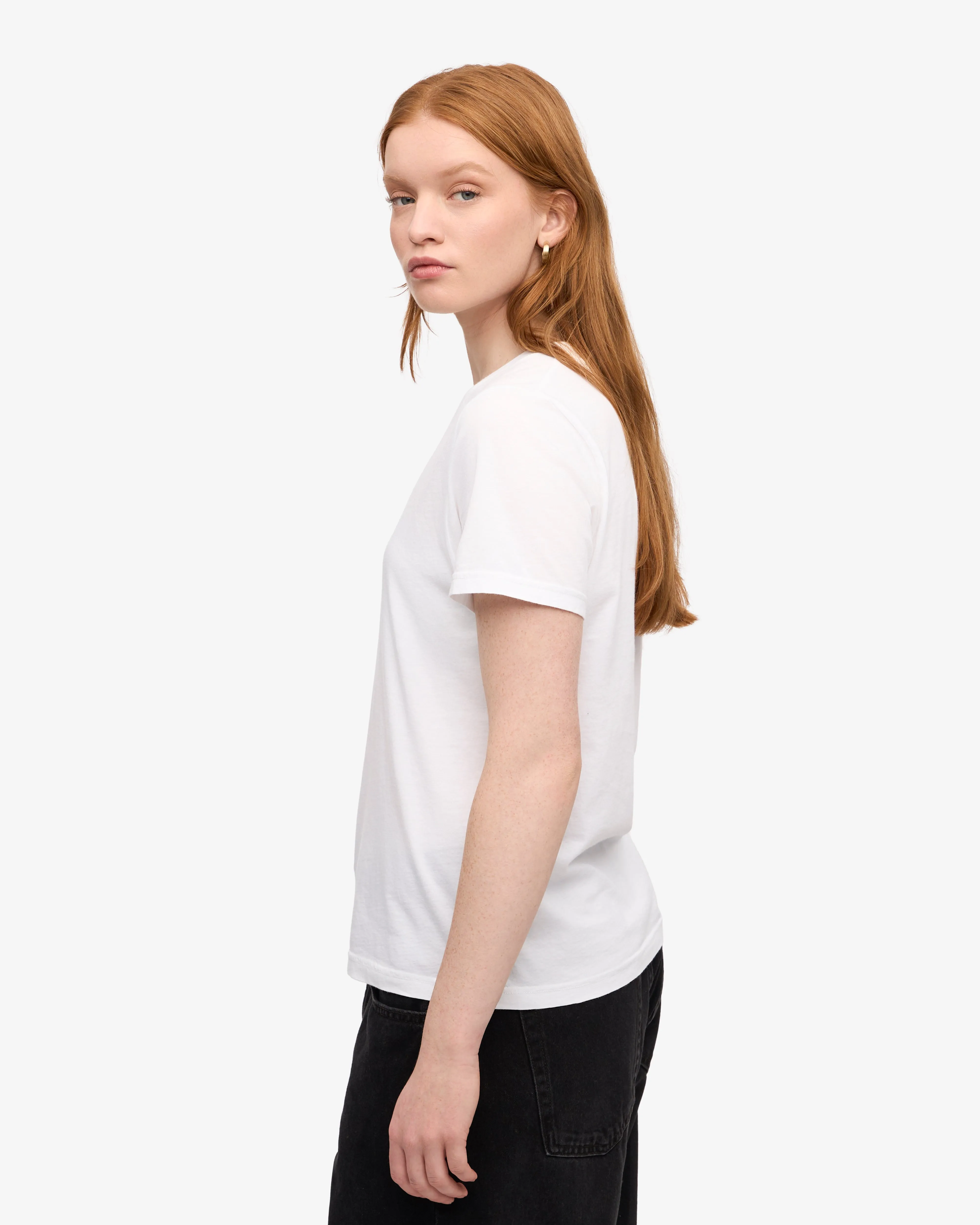 Women Light Organic Tee - Optical White