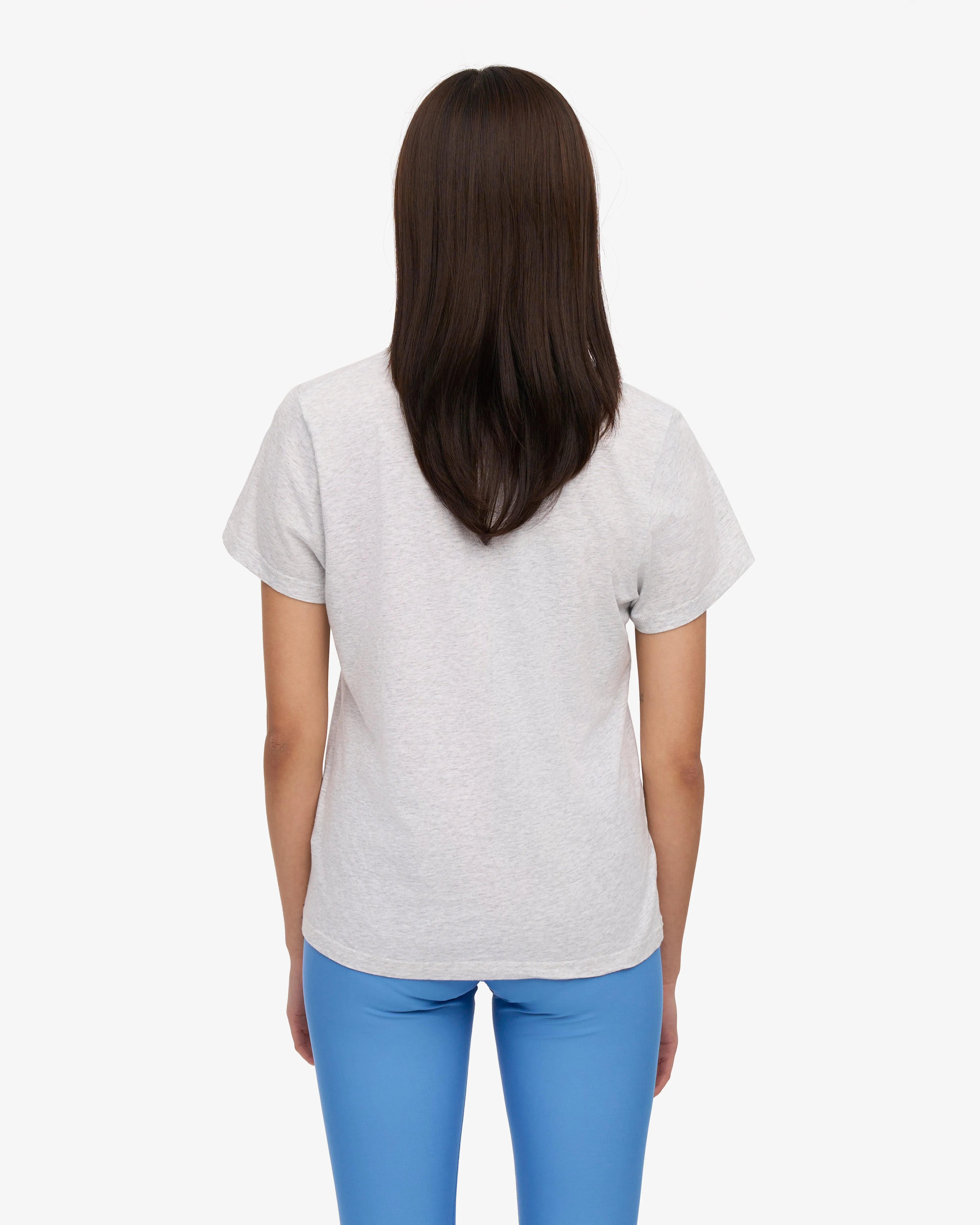 Women Light Organic Tee - Snow Melange