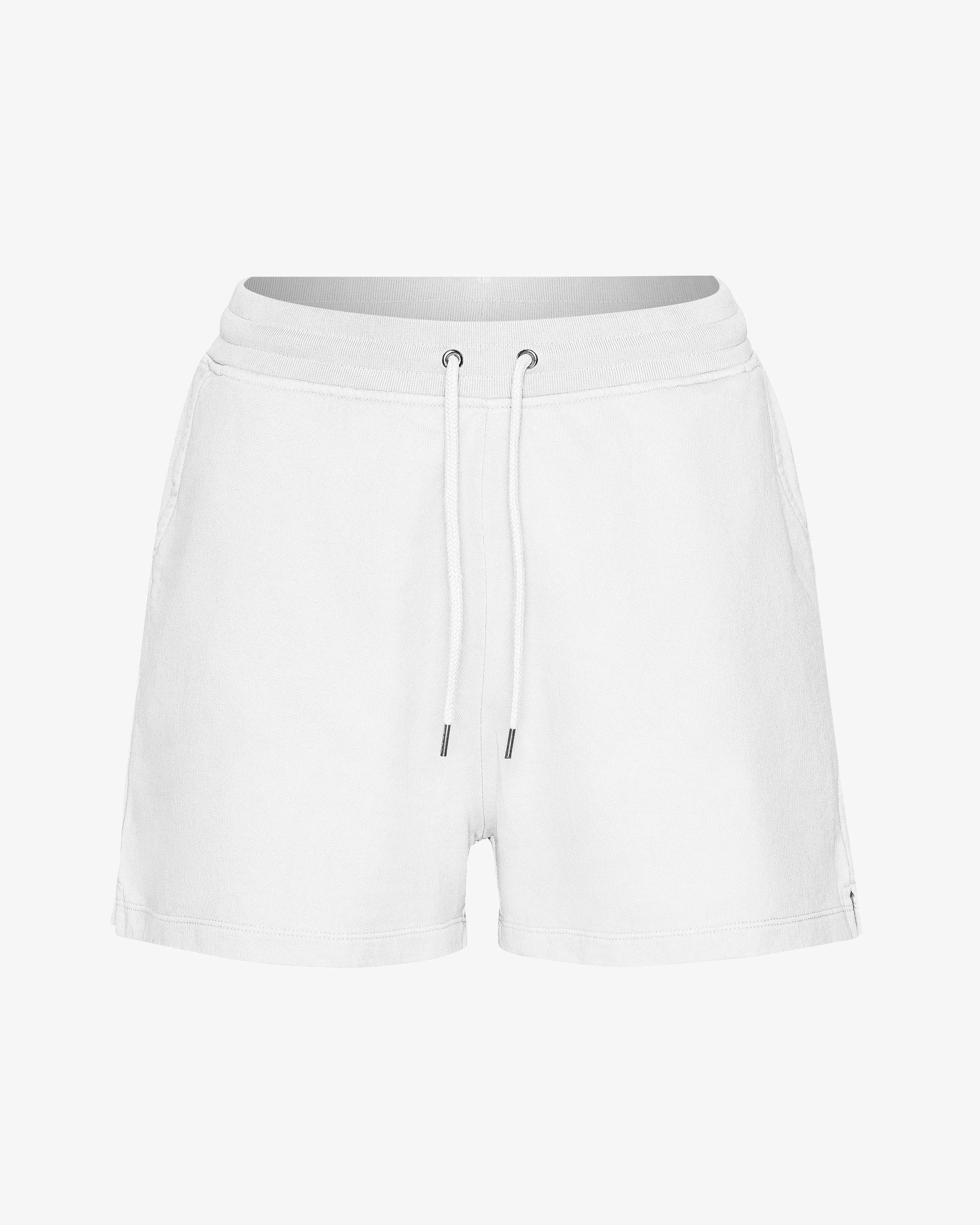 Women Organic Sweatshorts - Optical White