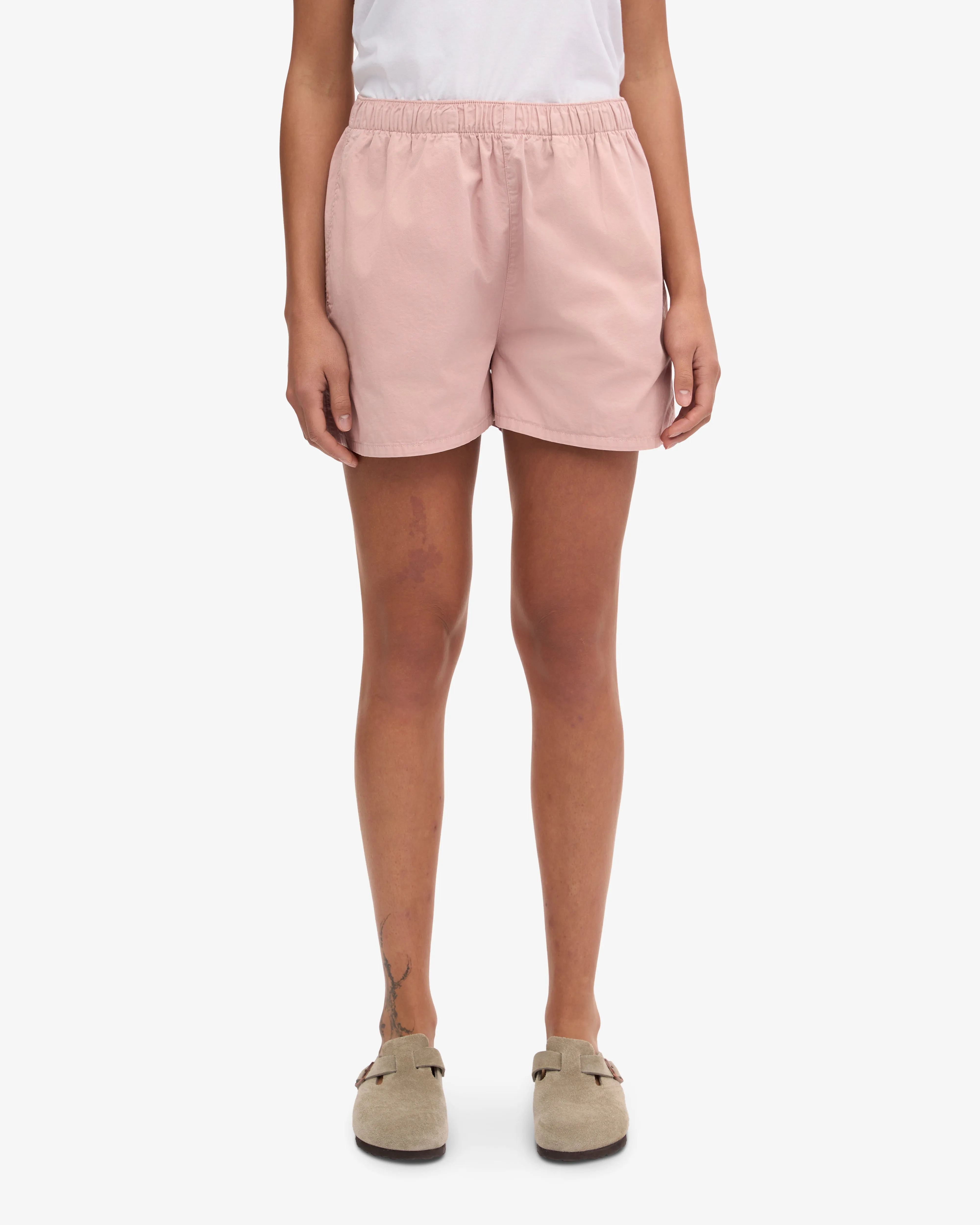 Women Organic Twill Shorts - Kelly Green