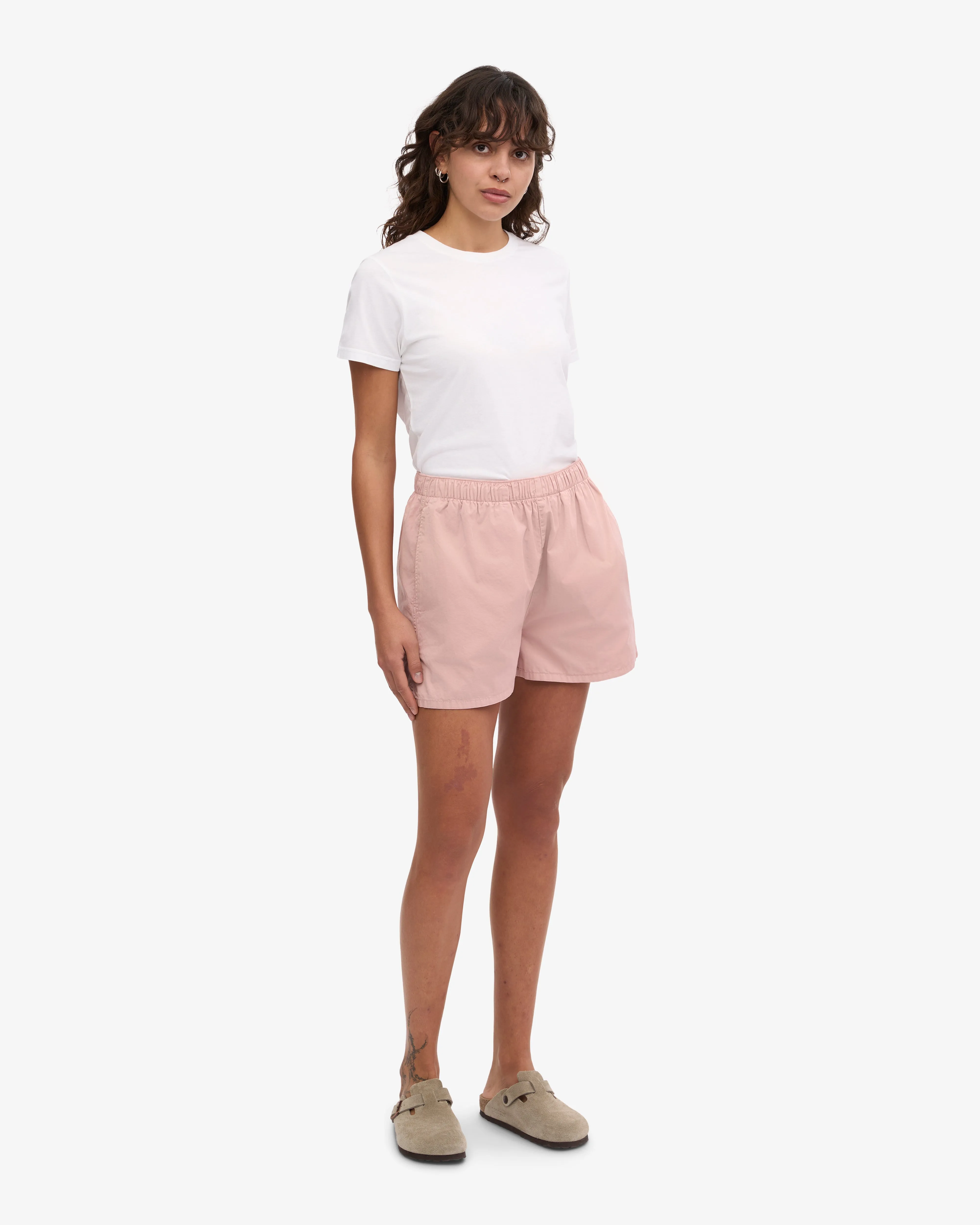 Women Organic Twill Shorts - Kelly Green