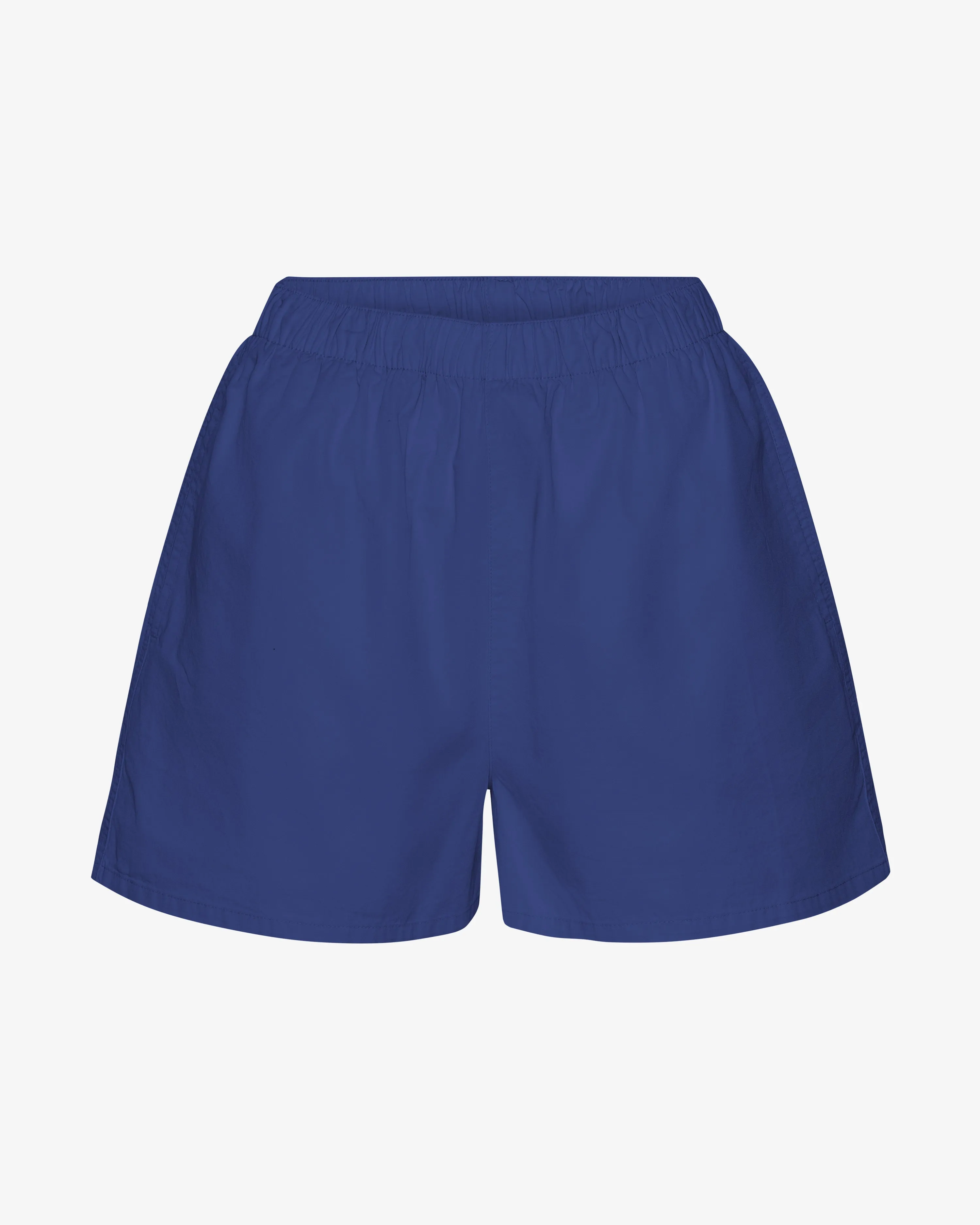 Women Organic Twill Shorts - Marine Blue